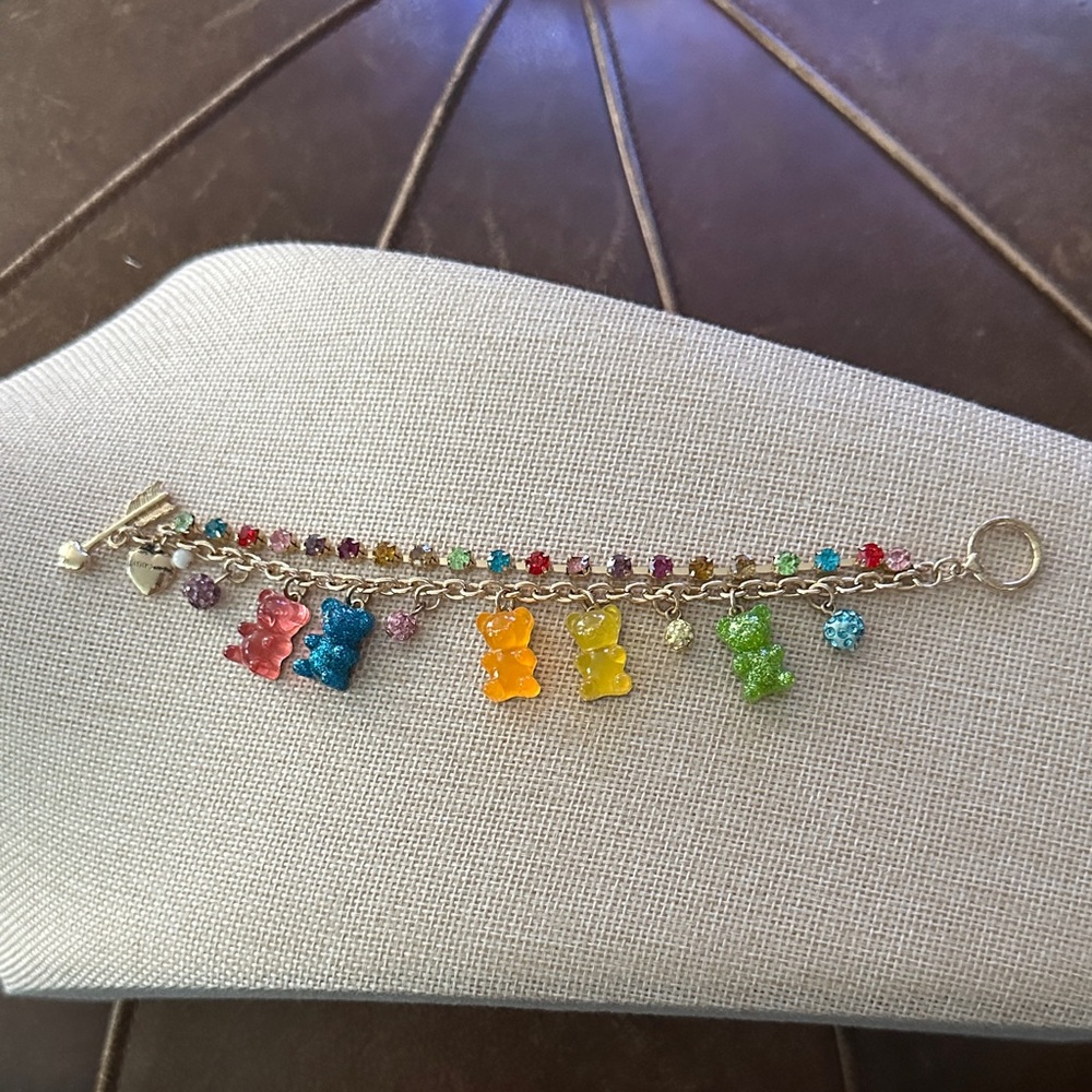 Betsey Johnson Multicolor Gummy Bear Bracelet